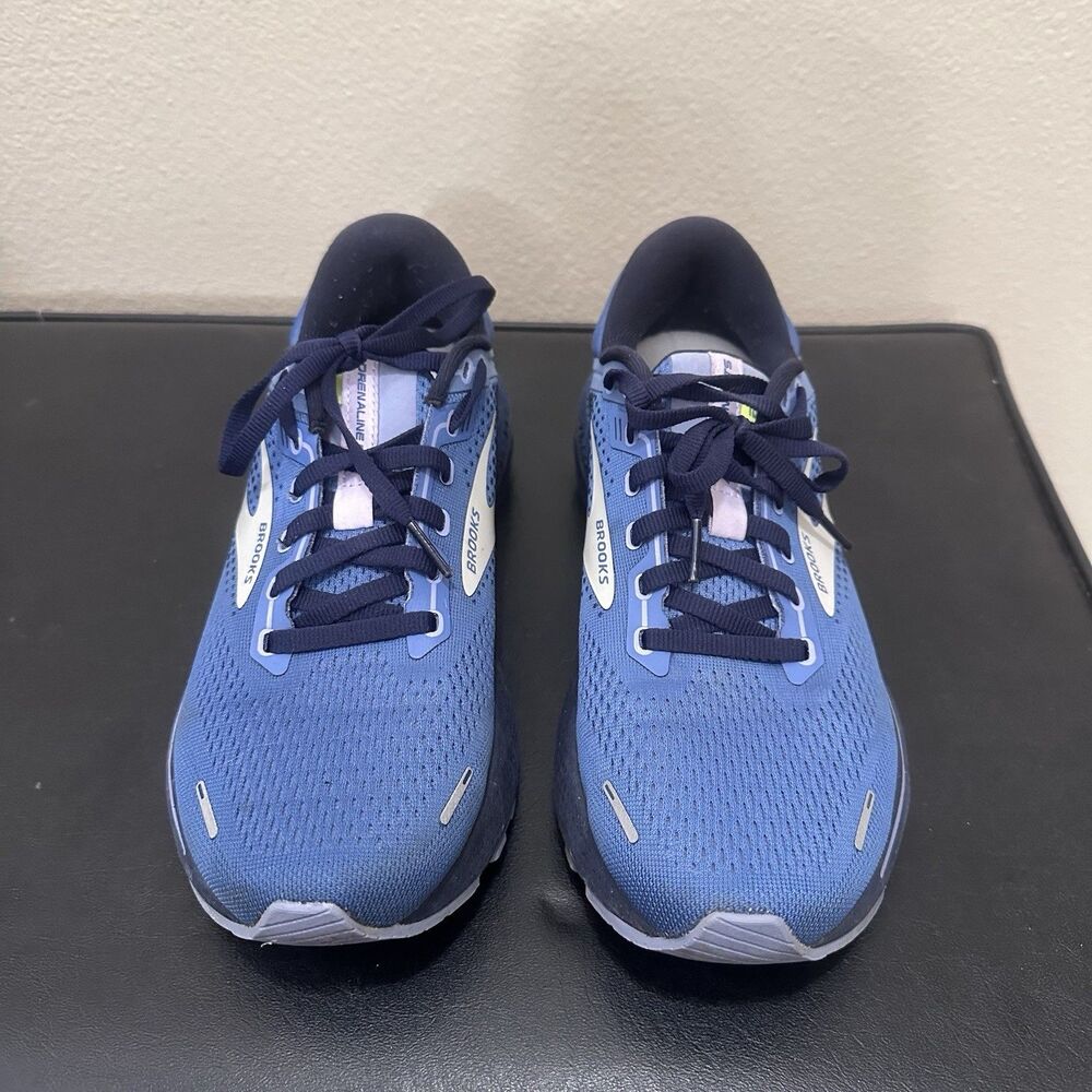 Brooks Adrenaline GTS 22 Blue/Gray Running Athletic Sneakers Women’s 8.5 B EUC - Picture 4 of 12